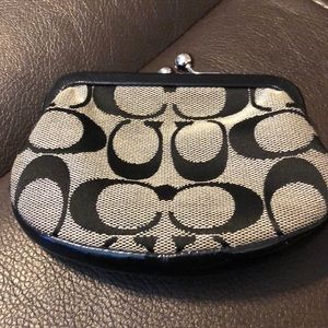 Authentic Coach coin purse